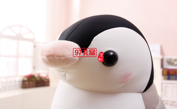 可愛(ài)呆萌企鵝公仔布娃娃玩偶,紀(jì)念品定制禮品