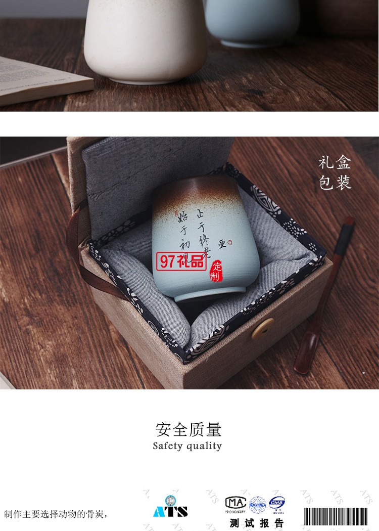 結婚禮物陶瓷杯情侶杯子 一對馬克杯帶蓋勺定制diy刻字景德鎮(zhèn)水杯