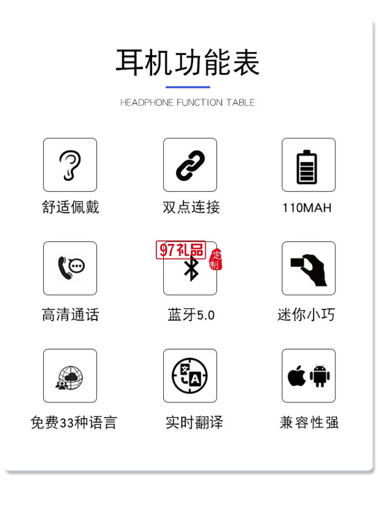 翻譯藍(lán)牙耳機