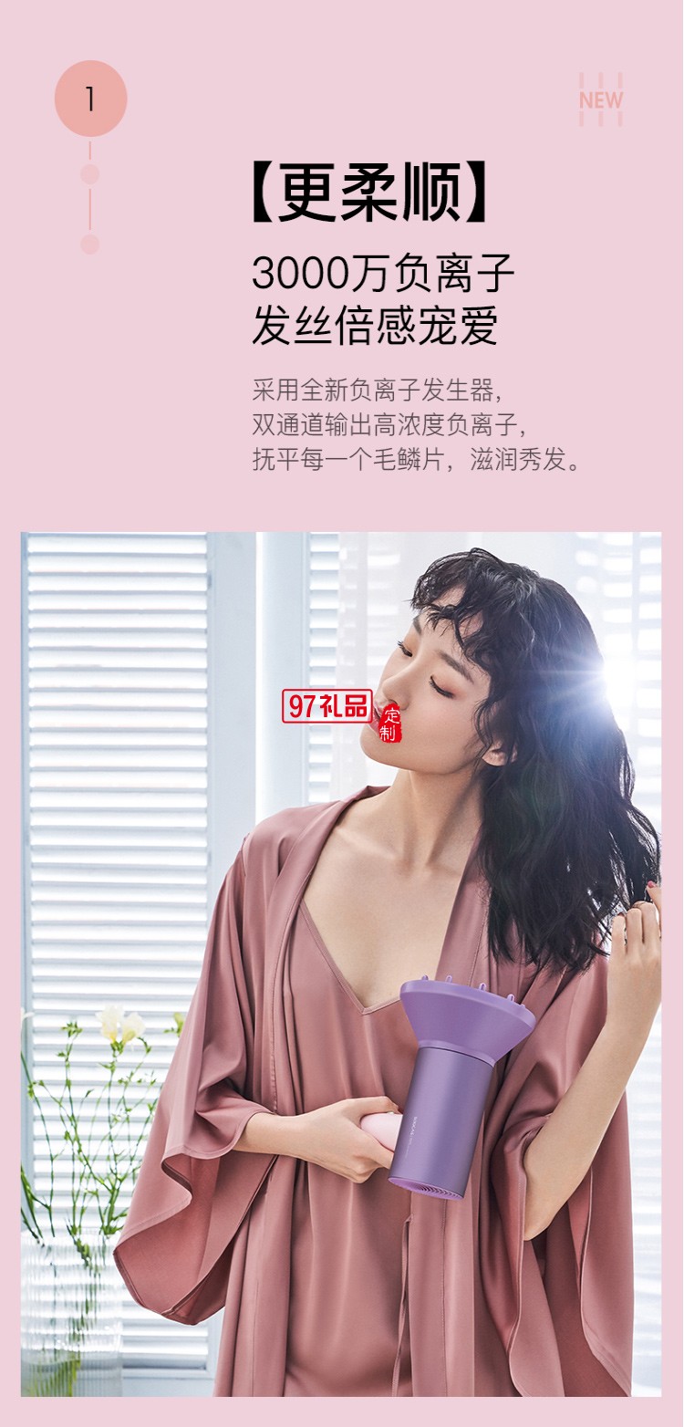 大功率不傷發(fā)負離子電吹風(fēng)