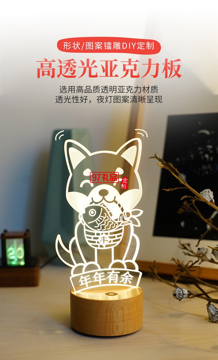 文創(chuàng)定制小夜燈景點景區(qū)旅游建筑紀(jì)念品
