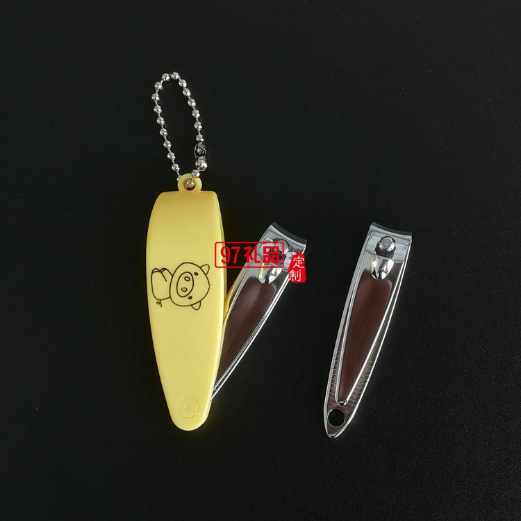 小巧指甲刀可愛(ài)促銷禮品指甲鉗卡通修甲碳鋼指甲 可定制logo