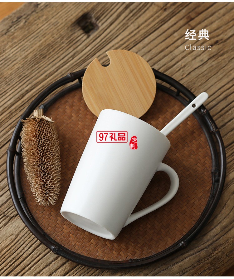 爆款杯子創(chuàng)意陶瓷馬克杯簡(jiǎn)約水杯咖啡杯促銷禮品