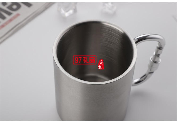 折疊簡(jiǎn)約便攜304不銹鋼口杯戶(hù)外運(yùn)動(dòng)露營(yíng)禮品咖啡杯
