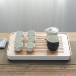小茶盤竹制托盤儲(chǔ)水式長方形實(shí)木重竹日式簡(jiǎn)約干泡臺(tái)竹子茶臺(tái)