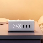 公牛充電插座帶鬧鐘插線(xiàn)板電源接線(xiàn)板GNV-UUP152定制公司廣告禮品