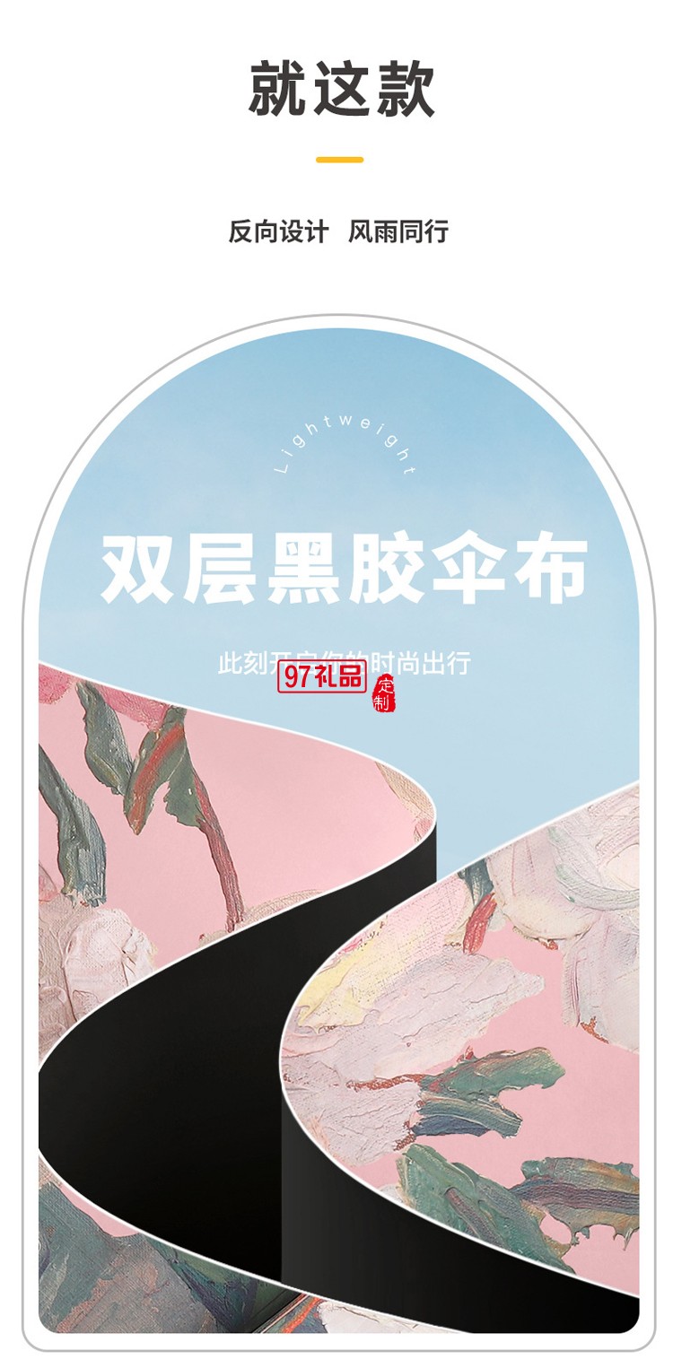 女神節(jié)專屬小紅書爆款8骨三折手開黑膠雙層傘遮陽(yáng)傘手開晴雨傘