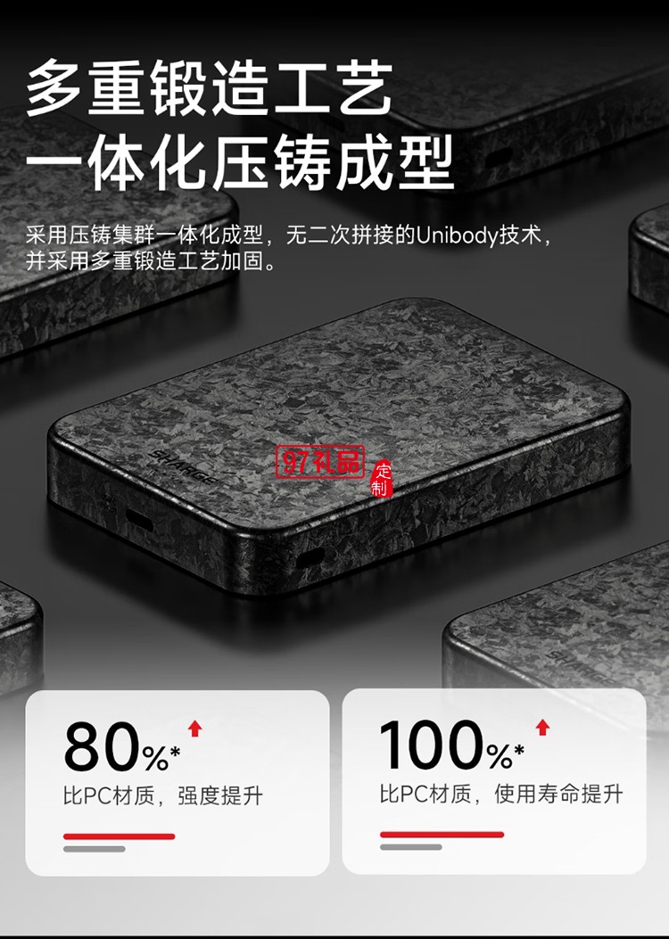 閃極-碳纖維移動(dòng)電源C3 5000mAh