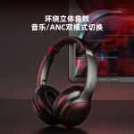 聯(lián)想thinkplus頭戴式藍(lán)牙耳機主動降噪