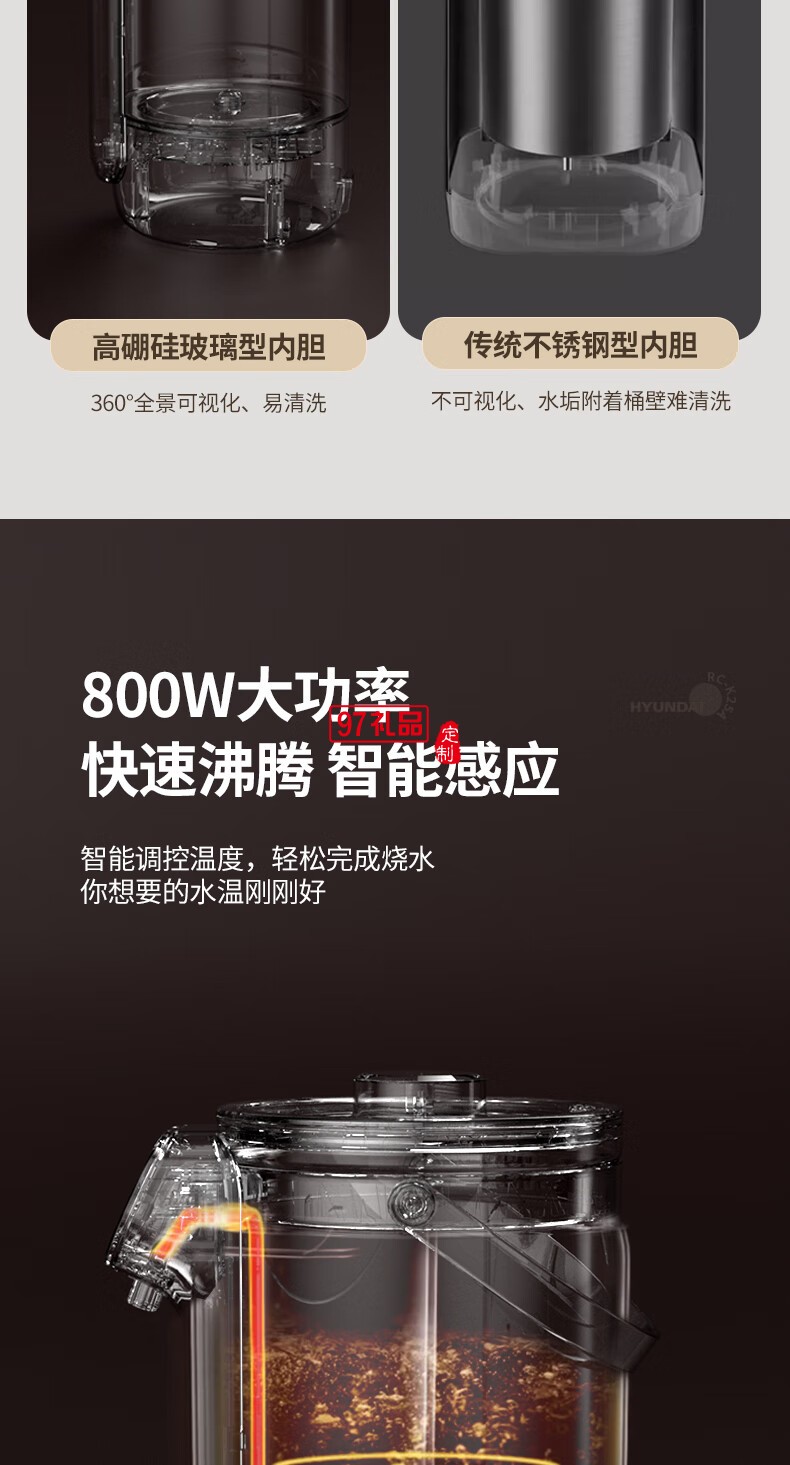 HYUNDAI電熱水壺(電開(kāi)水瓶)