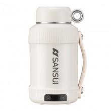 山水便攜真空電熱水杯（316不銹鋼內(nèi)膽）