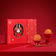 傳統(tǒng)五仁中秋節(jié)商務(wù)送禮團購福利 稻香村團圓佳禮600g【12餅6味】